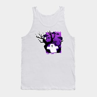 Halloween Ghost | The Dark Woods | Lilla The Lamb Tank Top